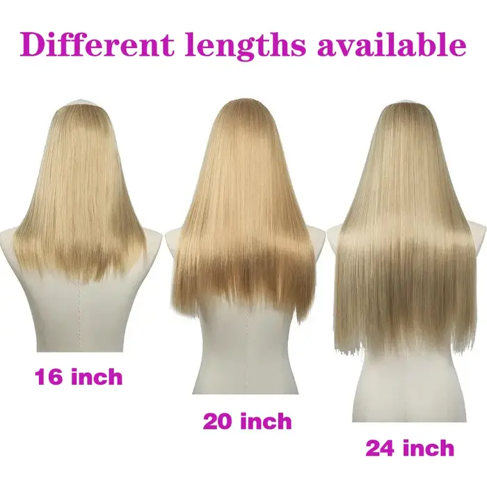 U partie perruques de cheveux humains Remy 180 densité blond cendré ouverture demi perruques pour le