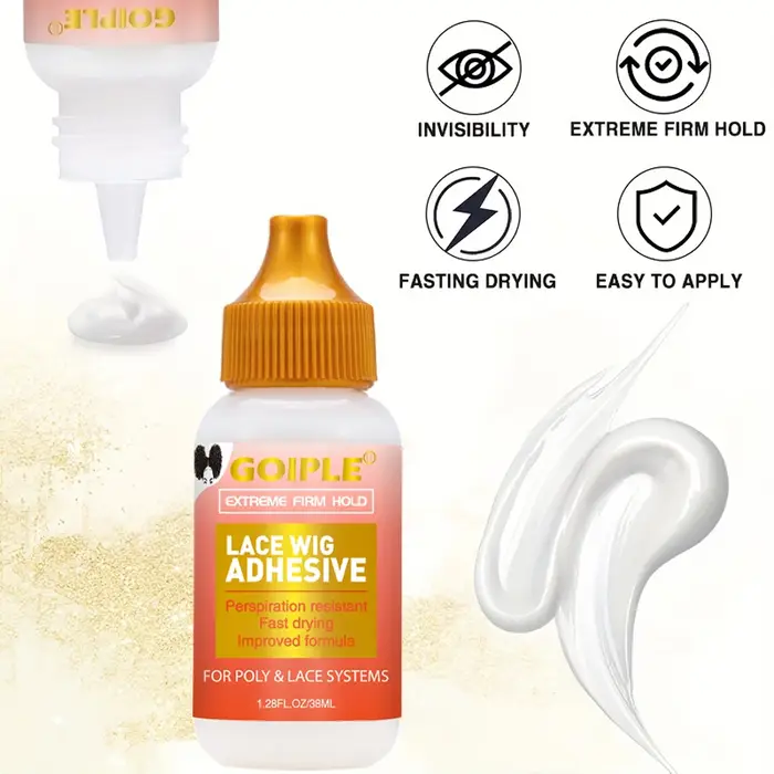 Mousse de teinte légère pour perruque, correspondance instantanée des couleurs, Spray fondant à forte tenue, colle longue durée, Kit d'installation de perruque, style de perruque