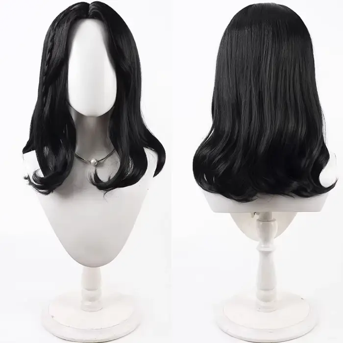 Perruque de cosplay Game Clair Obscur:Expedition 33 Maelle Gustave Lune Vierso Sciel