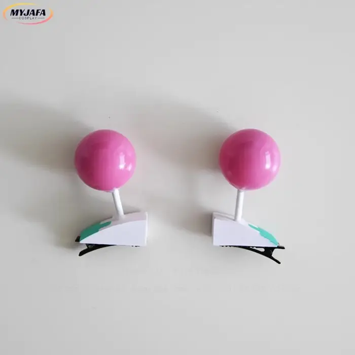 Perruque de Cosplay Saiki Kusuo de haute qualité, cheveux synthétiques courts roses résistants à la 
