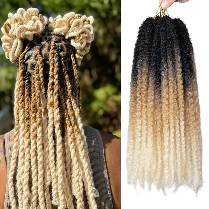 Cheveux synthétiques Marley 1B/27/613