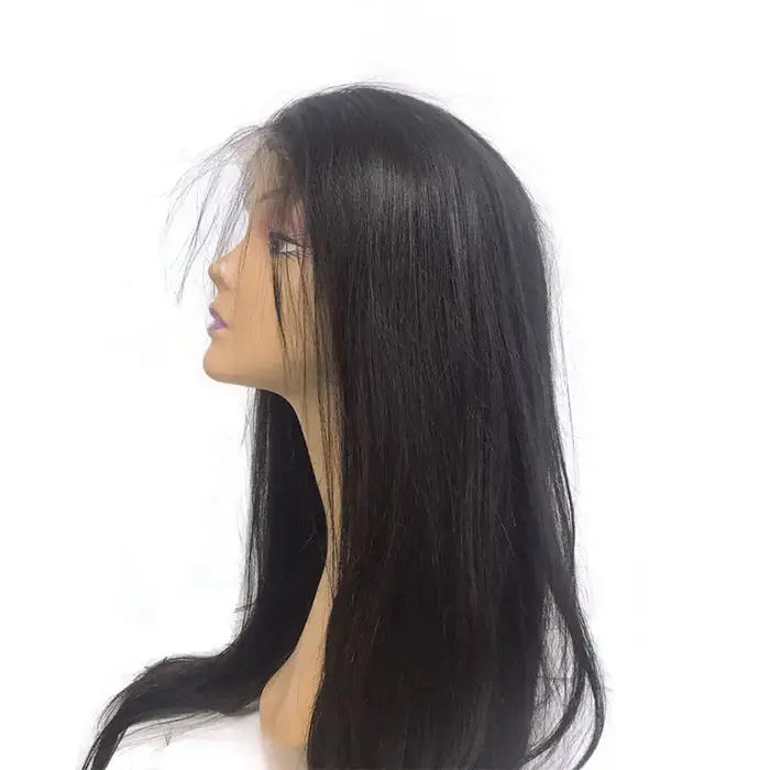 Ali Queen cheveux droite HD Transparent dentelle perruque cheveux humains dentelle frontale perruques 4x4 5x5 fermeture avec des cheveux de bébé couleur naturelle