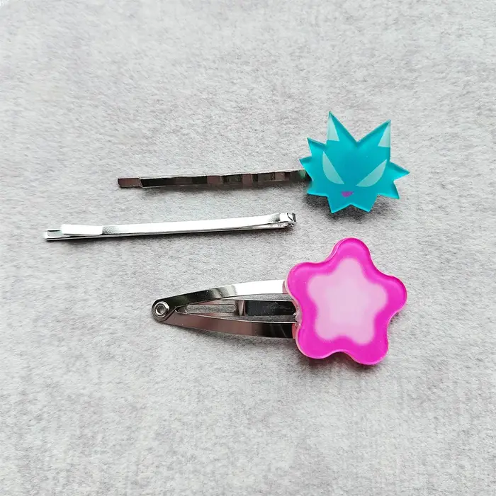 Ivan R6 pince à cheveux Alien scène Cosplay mignon Kawaii accessoire chapeaux fleur rose jusqu'à