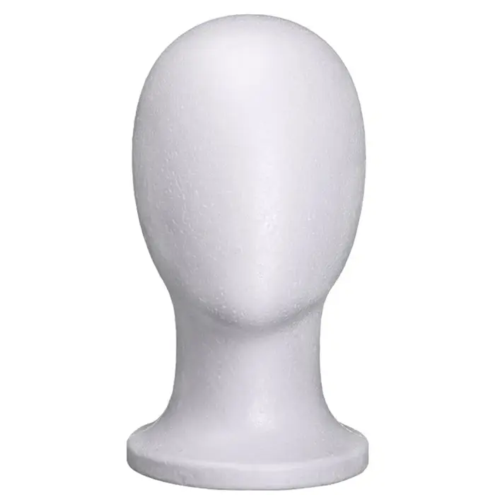 Tête de Mannequin en mousse pour femme, 22 pouces, affichage de la tête de perruque, outils de coiff
