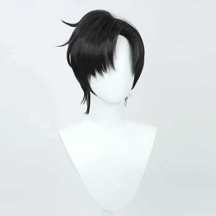 Perruque Cosplay Chiba Mamoru en Clip de Lune