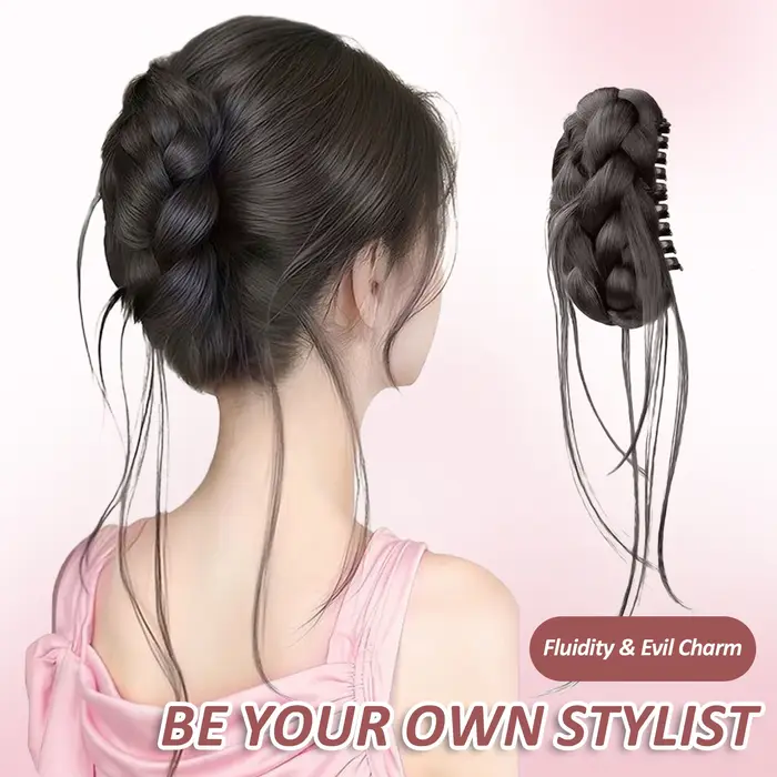 Pince à faux chignon en désordre