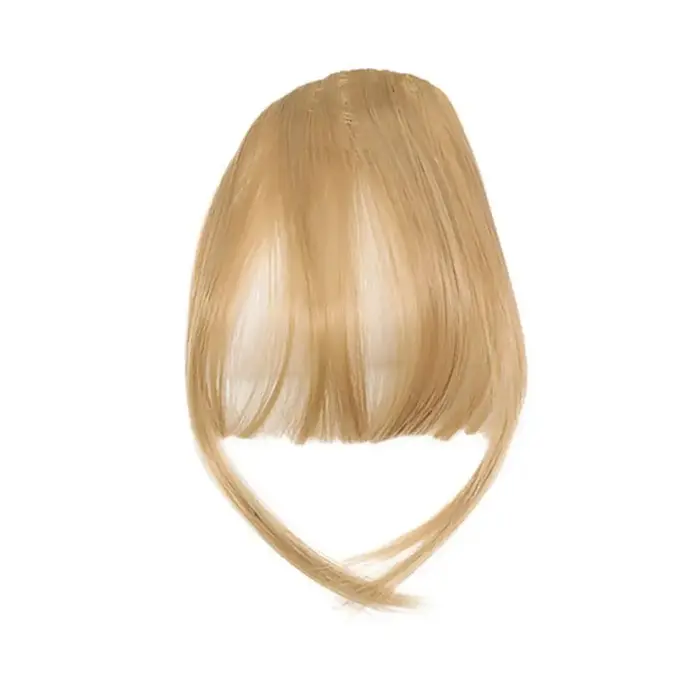 Extensions de cheveux frange à clipser pour femmes, postiches frontales, postiches, faux cheveux fra