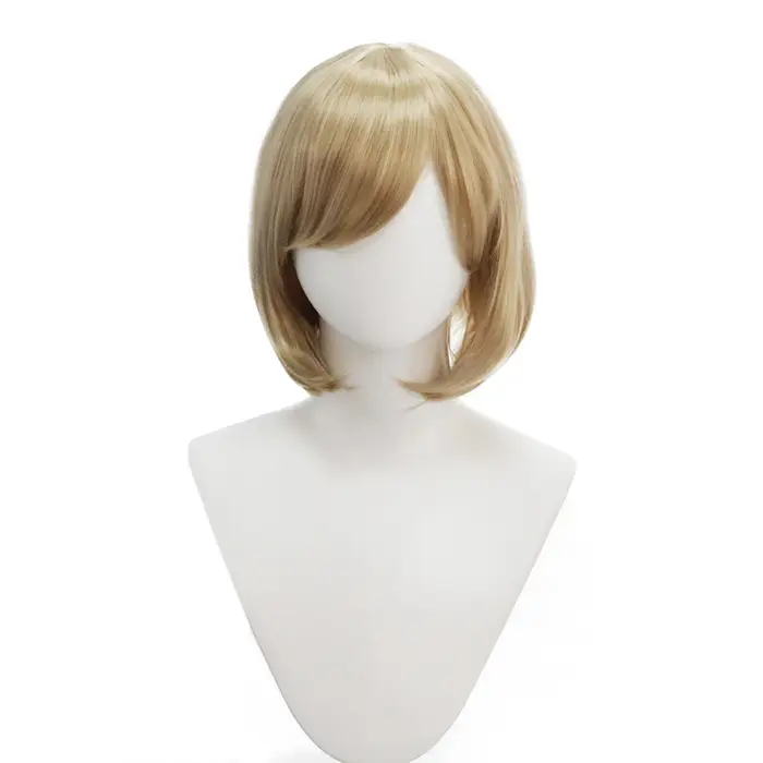 Perruque synthétique Blonde BOB de haute qualité, cheveux courts à la mode, tempérament quotidien po