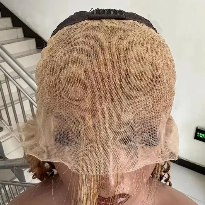 Perruque Lace Front Wig naturelle Remy, cheveux humains, blond miel 200%, 13x4, 13x6, HD, Deep 4x4, 