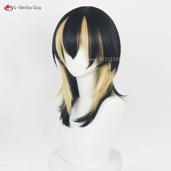 Perruque de Cosplay synthétique Rindou Haitani Ran Haitani