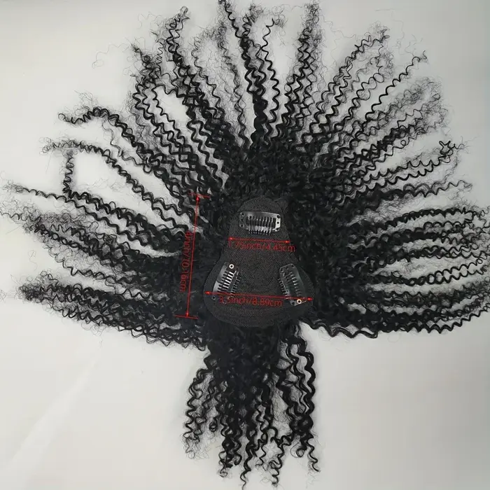 Pince à cheveux avec frange-Topper