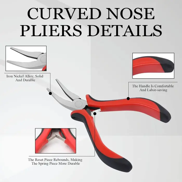 Kit d'outils de perles pour Extensions de cheveux