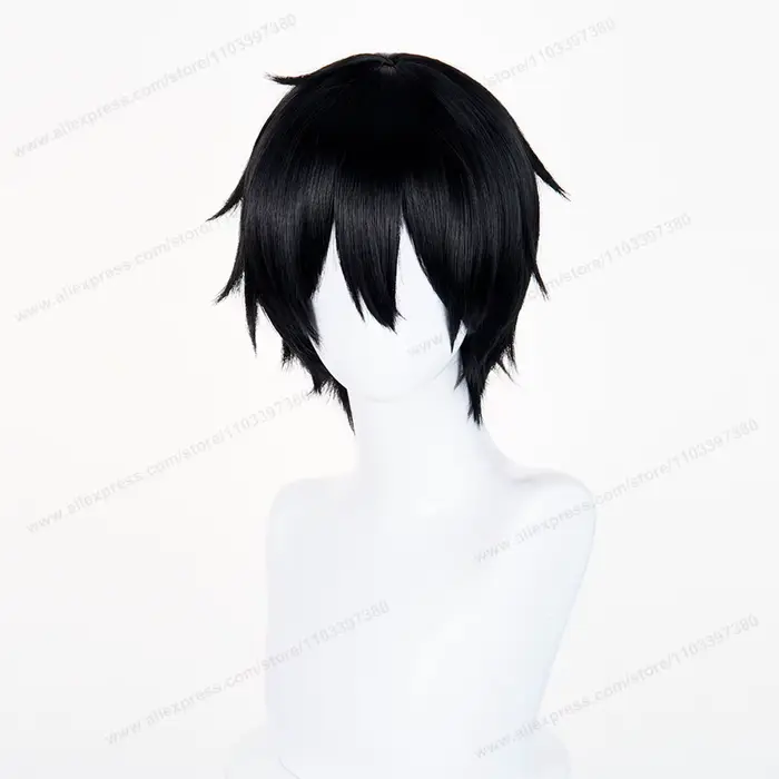 Perruque de Cosplay Kirit Yuuki Asuna pour homme et femme, perruque synthétique résistante à la chal