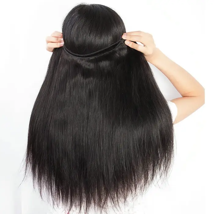 Paquets brésiliens de cheveux raides 1/3/4 pièces 100%