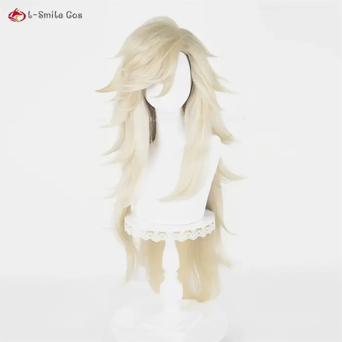 Douma Cosplay perruque 100 cm perruques dorées pour hommes femmes unisexe Cosplay Costumes Anime per