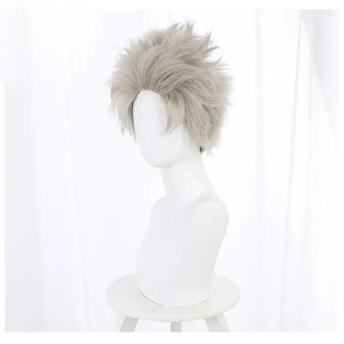 Nouveau Anime Inumaki Toge perruque courte Cosplay Costume cheveux synthétiques