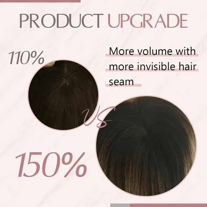 Ugeat – Toppers de cheveux naturels pour femmes
