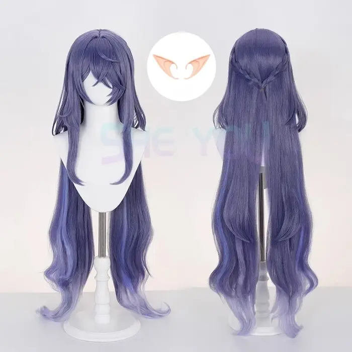 Perruque de Cosplay Anime Lauma 100cm