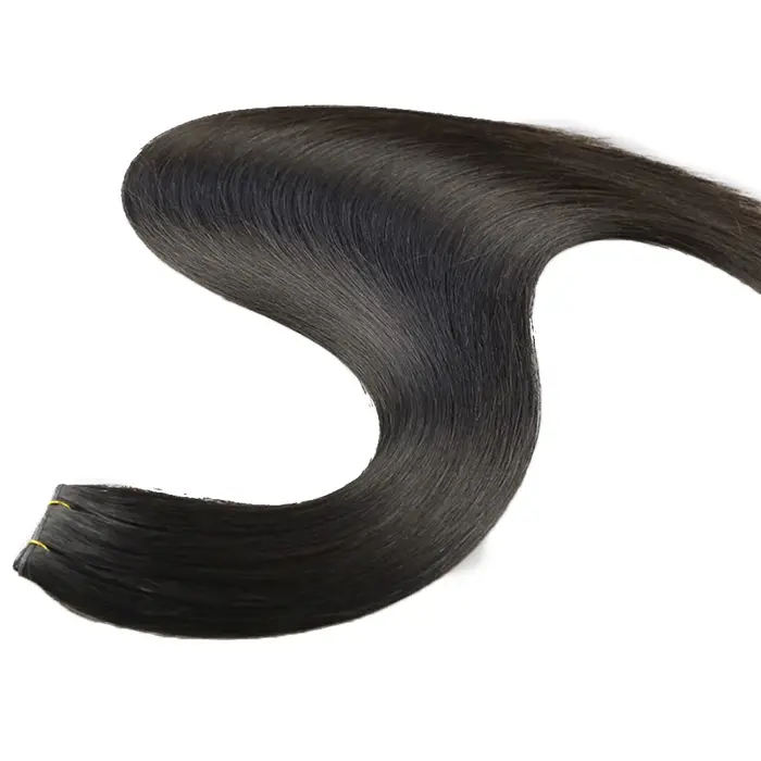 Extensions de cheveux de trame de génie vierge russe à Double tirage