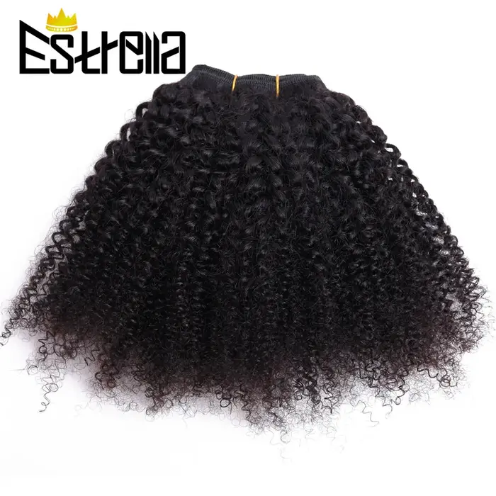 Mèches Afro 100% naturelles Remy crépues bouclées