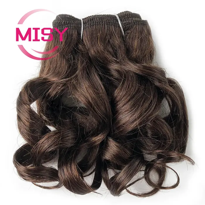 Cheveux humains naturels brésiliens 200 g/Lot paquets