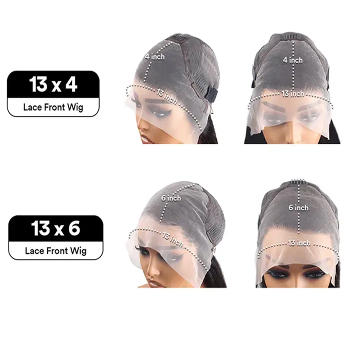 Perruque Lace Frontal Wig naturelle brésilienne, cheveux humains, Body Wave, bordeaux, 13x6, Hd, den