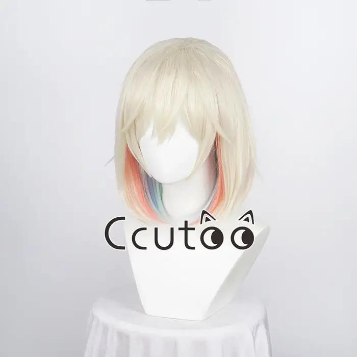 LOL Elementalist Lux Cosplay Perruques pour Femmes