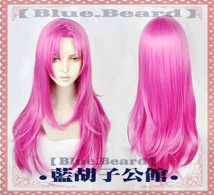 Perruque de Cosplay Anime BOSS Diavolo Diaboro, perruque vent doré, cheveux synthétiques longs et li