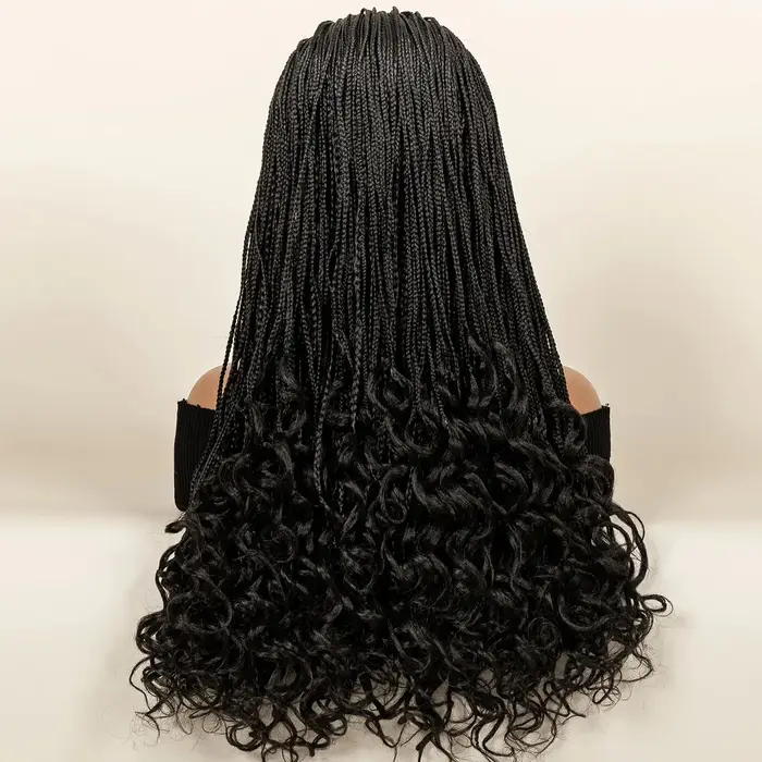 Perruque tressée bandeau