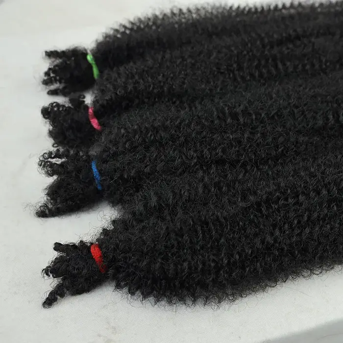 Extensions de cheveux afro crépus Marley pour tresses au crochet