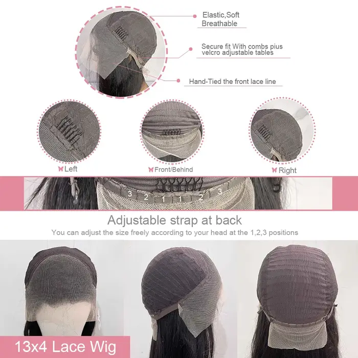 Perruques de cheveux humains bruts Bob d'été lisses bon marché avec frange pour femme YMS courte droite Pixie Bob 13x4 4x4 perruque avant de fermeture de dentelle