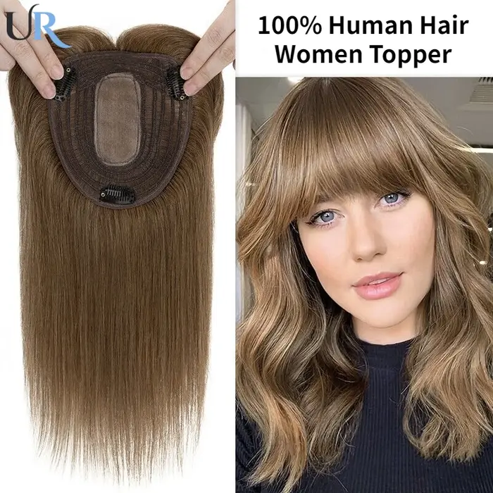 Perruque à clipser pour femme