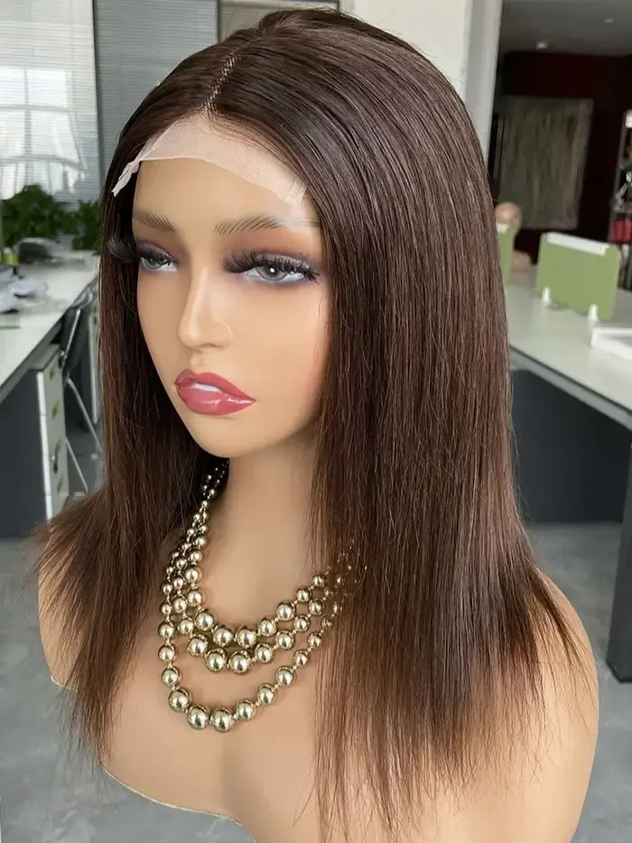 Perruque 100% cheveux humains pour femmes