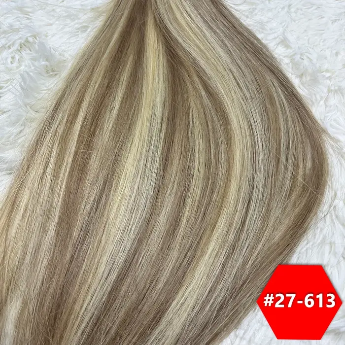 Meches humaines en gros paquets de cheveux humains 613 Extensions droites