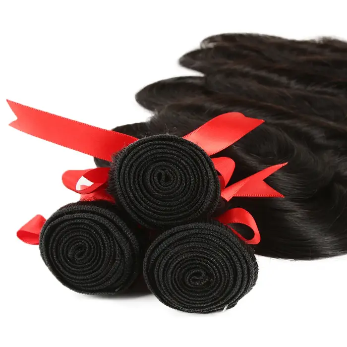 Mèches brésiliennes naturelles Body Wave élégantes de 28 pouces
