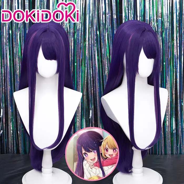 EN STOCK Hoshino Ai Aqua Akuamarin Ruby Rubii Arima Kana Kurokawa Akan perruque Anime Oshi Cosplay DokiDoki
