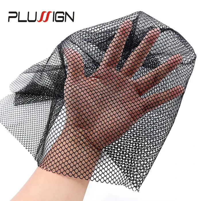 Plussign – filet de tissage en dentelle suisse, pour sous-sol, fermeture frontale, pour la fabricati