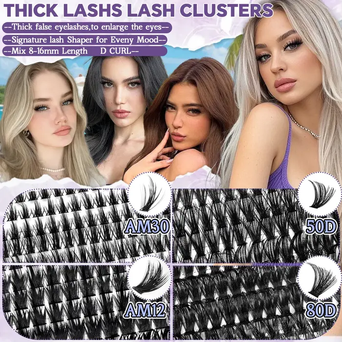 Kit d'extension de cils EIMMY