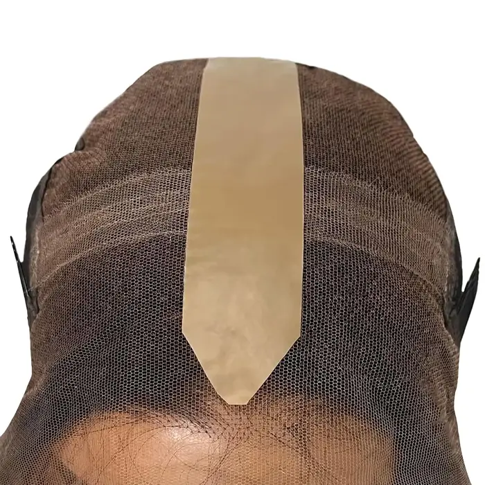 Bande de faux cuir chevelu pour perruques en dentelle, bande de cicatrice en Silicone avec raie réal