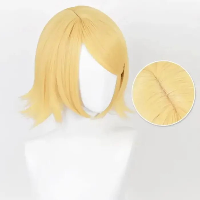 Perruque de cosplay Halloween Anime Rin Len