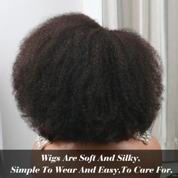 Perruques courtes afro bouclées pour femmes noires