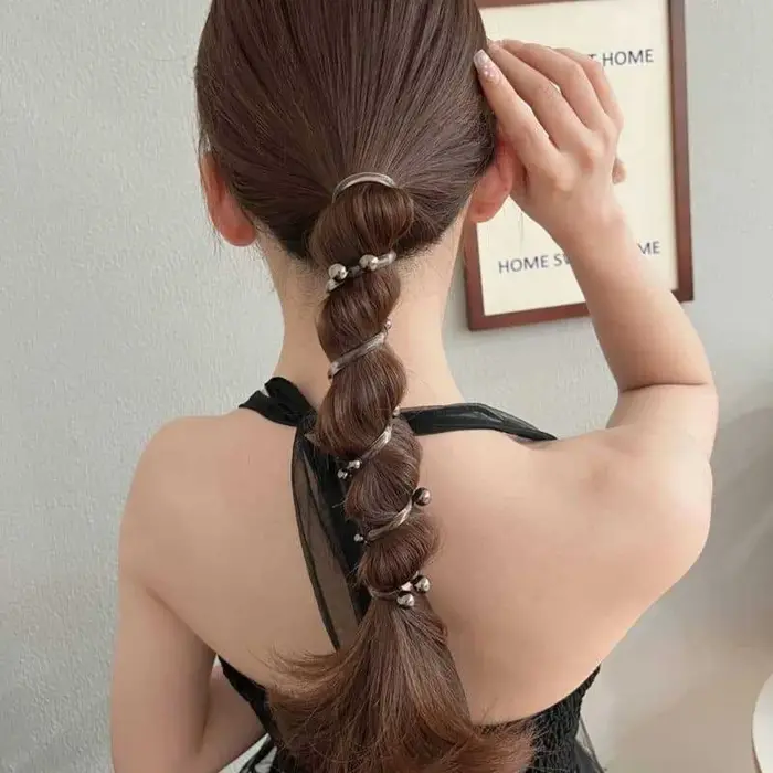 Bande de cheveux élastique pour femmes et filles