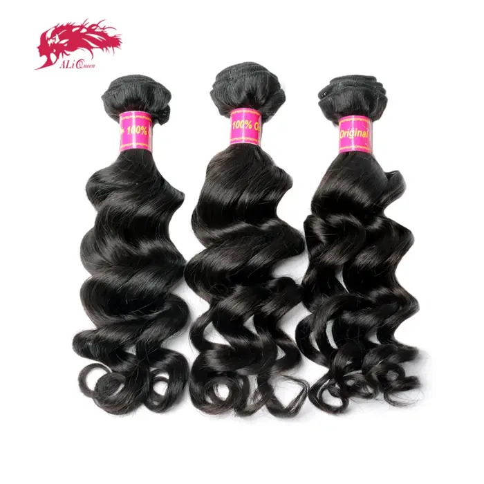 Tissage en lot brésilien naturel vierges bruts-Ali Queen Hair, cheveux humains, document naturel, 10