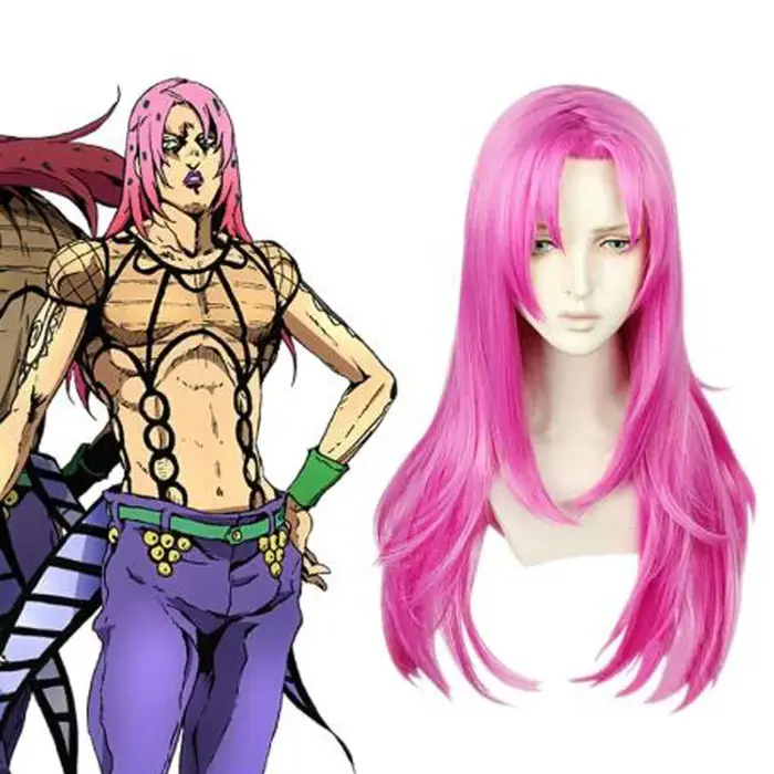 Perruque de Cosplay Anime BOSS Diavolo Diaboro