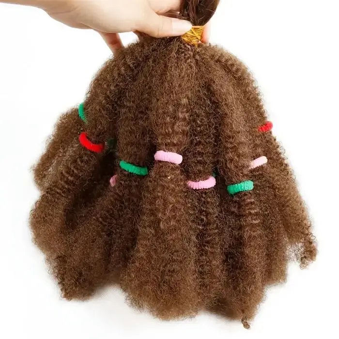Extensions de tresses bouclées Afro Kinky Wave