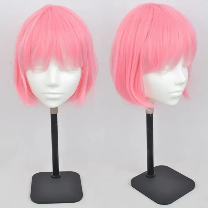 Support de perruque de tête de mannequin avec trépied de perruque réglable, affichage exécutif, épin