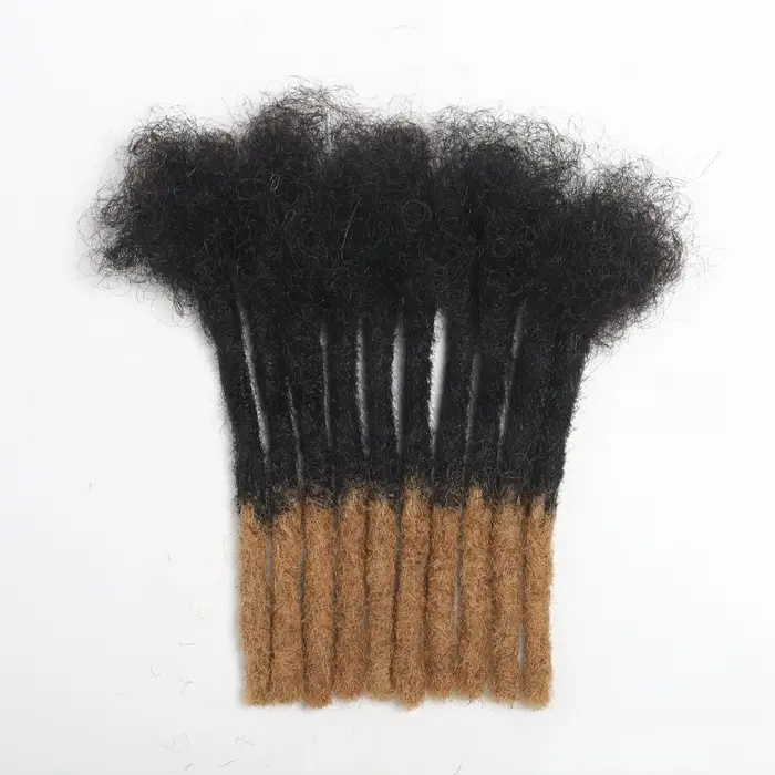 Extensions de dreadlocks en cheveux naturels T1B/27/30/99j/613