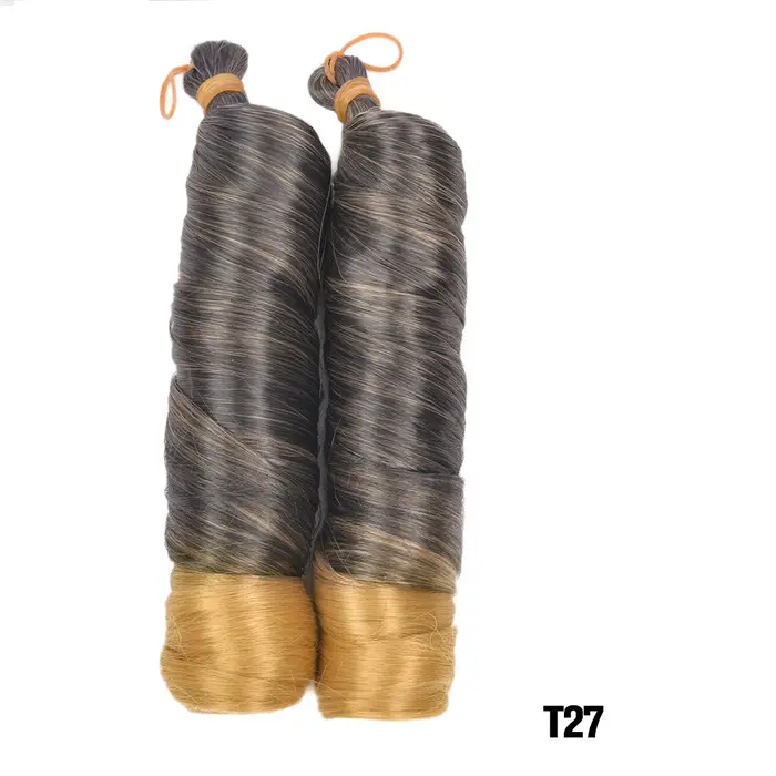 Boucles françaises tressage Extensions de cheveux
