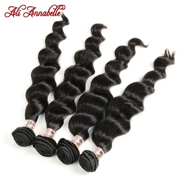 Tissage en lot Loose Wave brésilien 100% naturel – ALI ANNABELLE