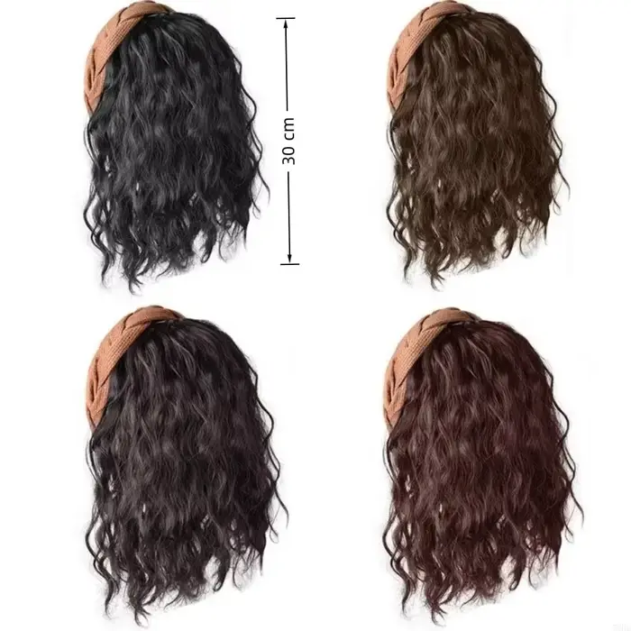 Extension capillaire synthétique longue ondulée bouclée